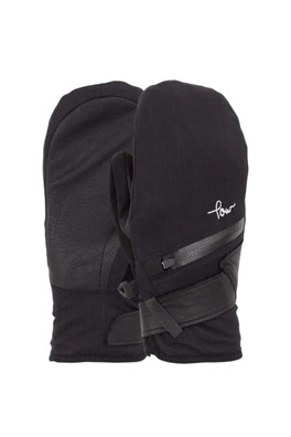 Astra Womens Snow Mitten Glove - Black