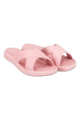Womens Solbounce Cross Slide - Dusky Pink