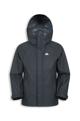 Veste imperméable 2,5 couches Enfants EMS Thunderhead - Noir