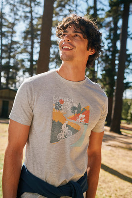 EMS Mens Graphic Tee - Grey