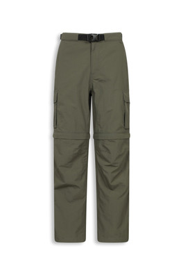 EMS Camp Cargo Mens Zip-Off Pants - Short Length - Light Khaki