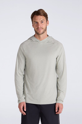 EMS Sunguard Mens Overhead Hoodie - Light Khaki