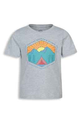 EMS Kids Printed Tee - Grey