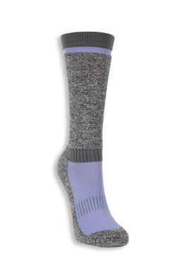 EMS Extreme Kids Thermal Merino Knee Length Ski Sock - Light Purple