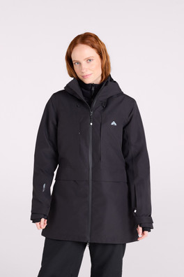 EMS Veste de ski imperméable 3 en 1 pour femmes Infinity - Noir