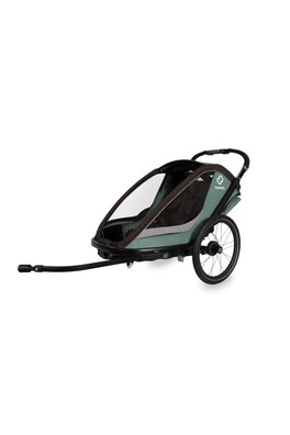 Cocoon Twin Trailer - Green/Black