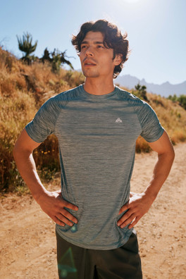 T-shirt IsoCool Homme EMS Nova - Gris de Payne