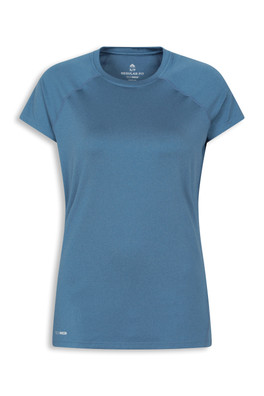 EMS Essence Peak Womens Boxy Tee - Navy