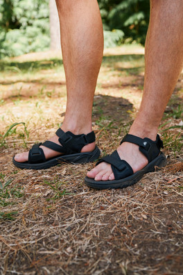 Sandales de marche pour homme EMS Nomad - Noir
