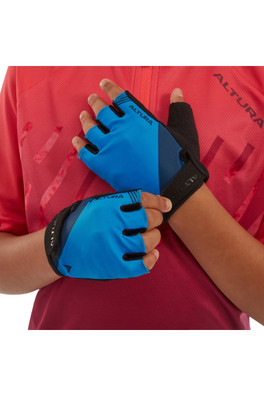 Airstream Kids Cycling Mitts - Blue