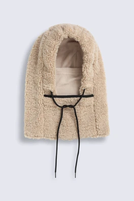 Katie Borg Fleece Lined Balaclava - Brown