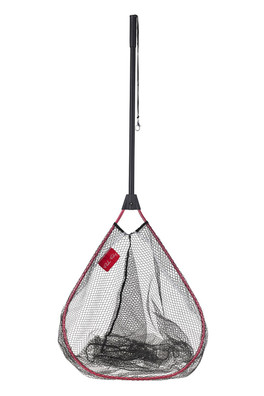 Maxximus Allround Rubber Mesh Net 50x60x65cm - Black/Red