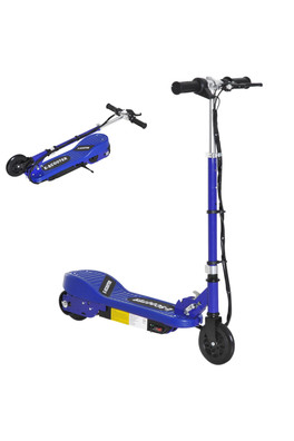 Kids Scooter Electric Foldable for Ages 7 + - Blue
