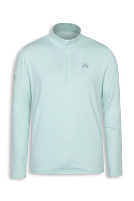 EMS Essential Peak 1/4 Zip - Light Green
