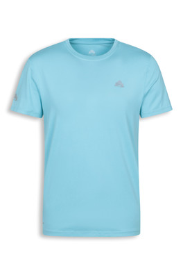 EMS Essential Peak Mens Short Sleeve - Medium Blue