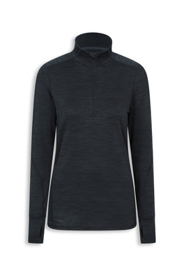 EMS Womens Atlas Grid 1/4 Zip - Anthracite