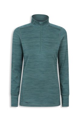 EMS Womens Atlas Grid 1/4 Zip - Pink