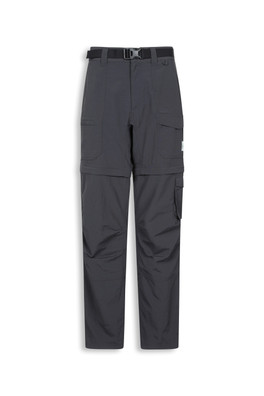 EMS Camp Womens Cargo Zip Off Pants - Anthracite