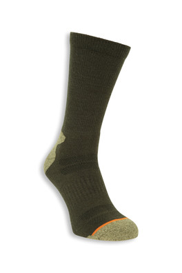 EMS Merino Mens Hiker Mid-Calf Socks - Khaki