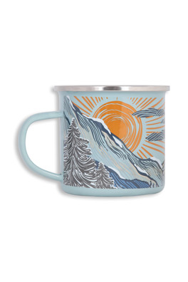 Tasse émaillée EMS Mountains - Bleu Marine