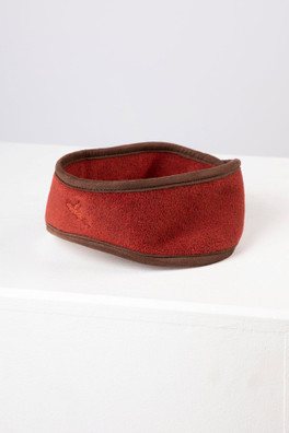 Huggate Womens Fleece Headband - Burnt Orange