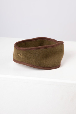Huggate Womens Fleece Headband - Military Green