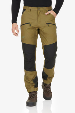 Ridgeline Mens Trekking Trousers - Green/Black