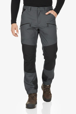 Ridgeline Mens Trekking Trousers - Grey/Black