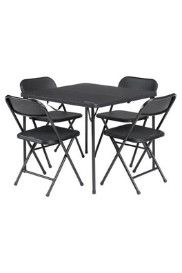 Corda Picnic Table Set - Black