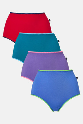 Womens Lucky Dip Full Briefs - Multi