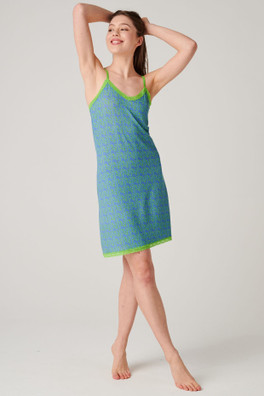 Womens Bamboo Lace Strappy Nightdress - Blooming Fabulous