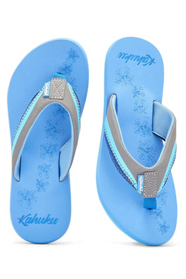 Flips Womens Flip-Flops - Light Blue