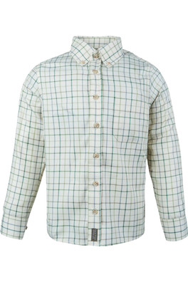 Countryman Kids Checked Shirt - Green
