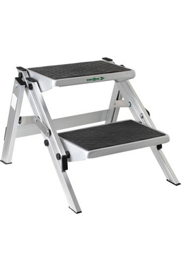 Aluminium Ruckstep - Silver/Black