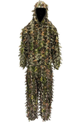 Mens 3D Ghillie Overalls - Oak Camo