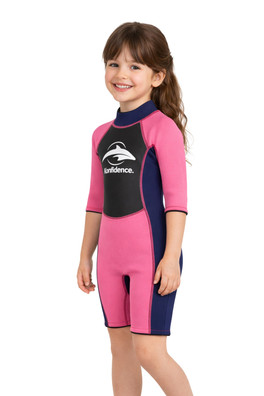 Konfidence Warma™ Shortie Wetsuit - Pink