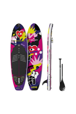 WTS Limited Edition SUP Paddleboard 10'9ft - Multicoloured