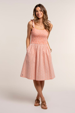 Fossil Womens Dress - Coral