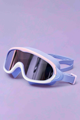 Kids Swimming Goggles - Purple/Pink