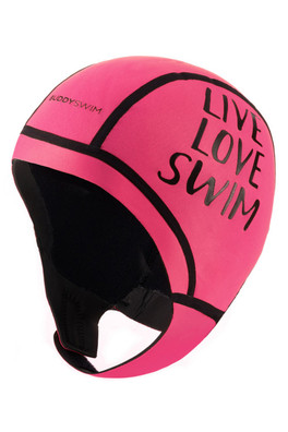 Neoprene Unisex Swim Cap 2.5mm - Pink