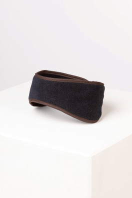 Harpham Womens Fleece Headband - Navy