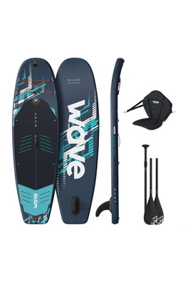Surf Kids 3.0 Inflatable Paddleboard - Navy