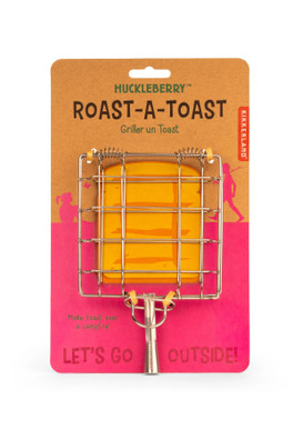 Huckleberry Campfire Roast-A-Toast Toaster - Silver