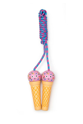 Childrens Fun Skipping Rope 3 Years+ - Ice Cream
