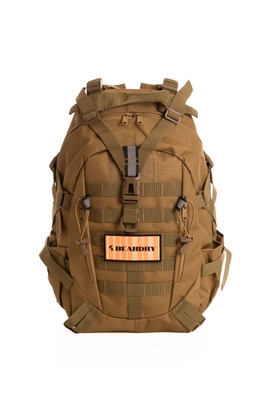 Everyday Water-Resistant Backpack 25L - Khaki Electric Orange