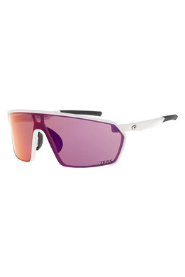 Unisex ZEISS Mirror Hydrophobic Running Sunglasses - White
