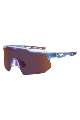 Loki UV400 Photochromic Mirror Cycling Sunglasses - Snow