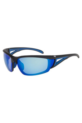 Unisex Lynx UV400 Mirror Anti-Fog Sport Sunglasses - Blue