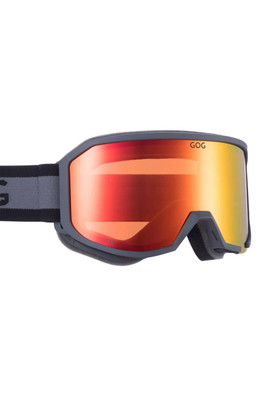 Unisex Zero UV400 Anti-Fog Mirror Ski Goggles - Grey