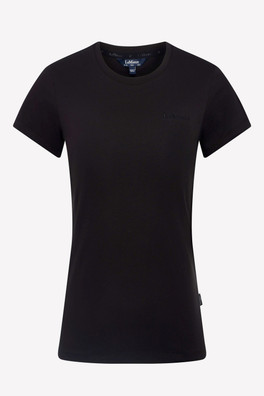 Classique Womens Horse Riding T-Shirt - Black